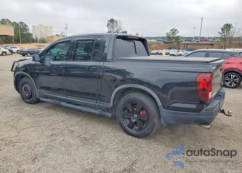 2017 Honda Ridgeline Black Edition from USA, damaged, VIN 5FPYK3F84HB005833